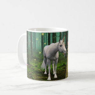 Ett Magiskt möte - Unicorn Fantasy Art Mugg