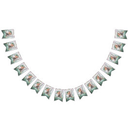 Ett månatligt foto av Camper Birthday i Lycklig Vimplar