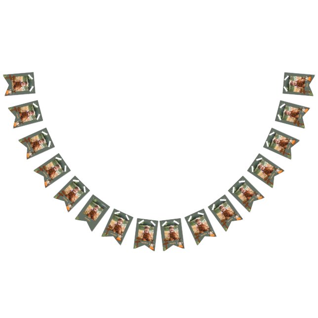 Ett månatligt foto av Camper Birthday i Lycklig Vimplar (Alla)