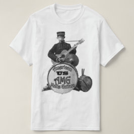 Ett manmusikband vid USAMG Tee Shirt