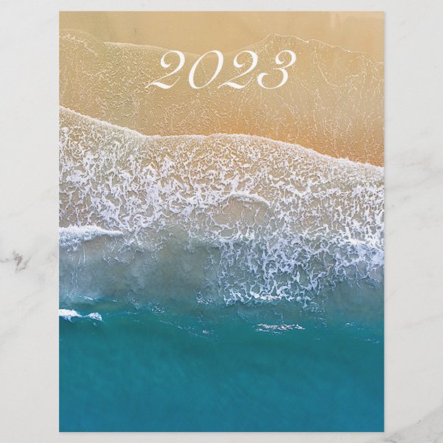 Ett med Beach 2023 Calendar Flyer (Framsidan)