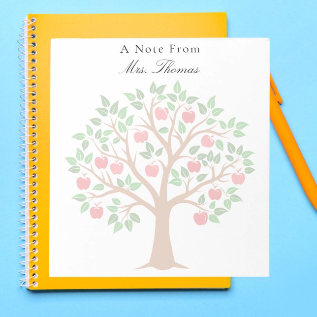 Ett meddelande från Anteckningsblocket Lärare lära Anteckningsblock (Skapare uppladdad)