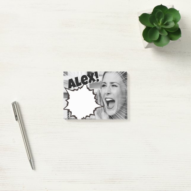 Ett meddelande från din mamma. post-it block (Kontor)