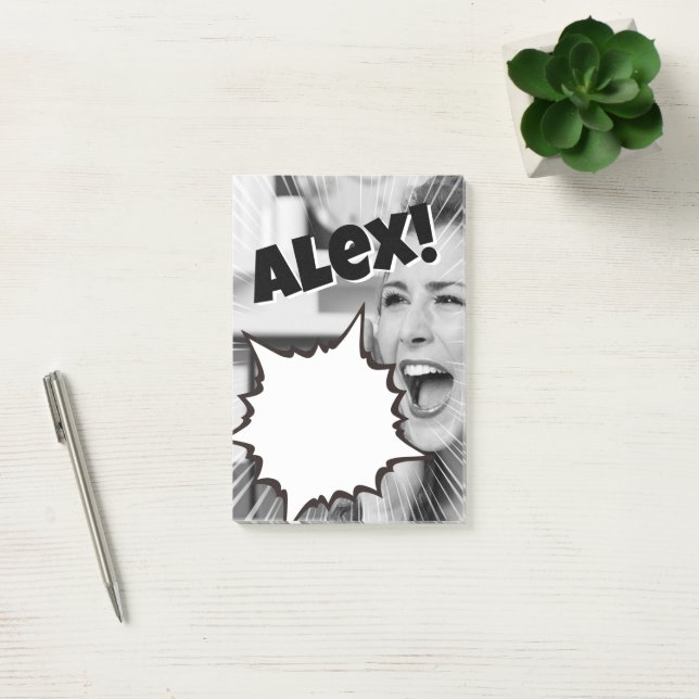 Ett meddelande från din mamma. post-it block (Kontor)