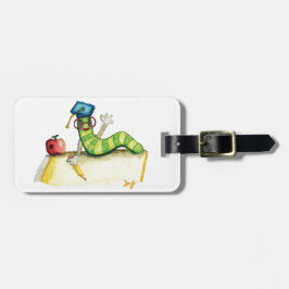 Ett meddelande från läraren bagagebricka