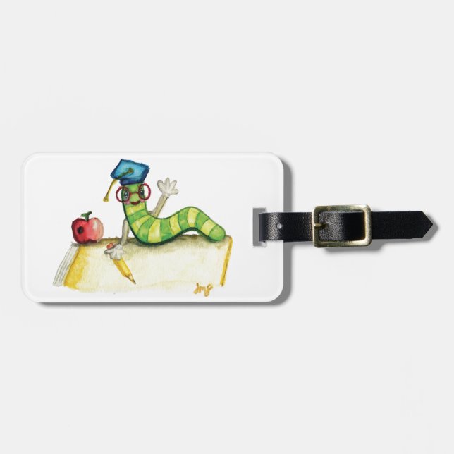 Ett meddelande från läraren bagagebricka (Horisontell Framsida)