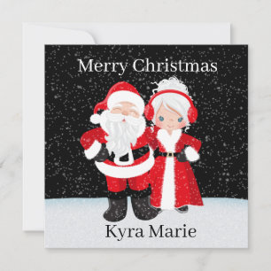 Ett meddelande från Santa och Claus