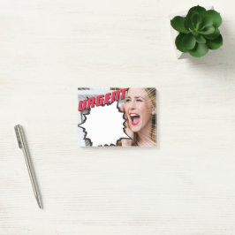 Ett meddelande från vem post-it block