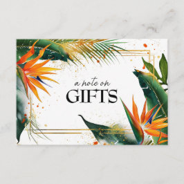 Ett meddelande om gåvor från Paradise Bliss