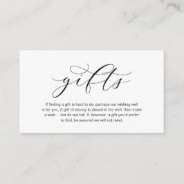 Ett meddelande om gåvor, vackert eleganta lyxkläde