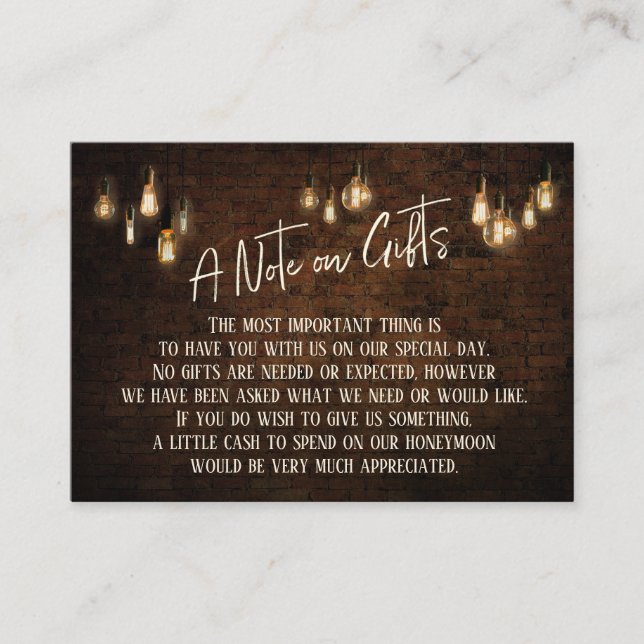 Ett meddelande om Mörk av gåvor - Bricks & Warm Ed (Framsida)