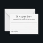 Ett meddelande om råd till Bride och Groom Bröllop<br><div class="desc">De här charmerande meddelandekorten kommer att vara ett alternativ till en perfekt till en traditionell gäst i bröllop bok. Läs dem senare,  till exempel på årsdagen.</div>