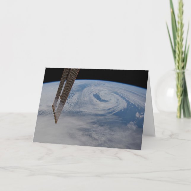 Ett medelatlantiskt lågtryckssystem. kort (Framsida)