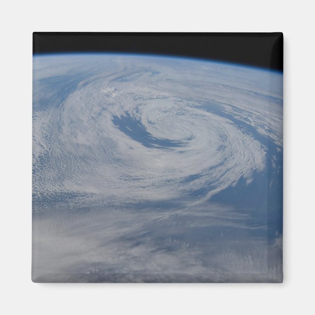 Ett medelatlantiskt lågtryckssystem. magnet (Framsidan)