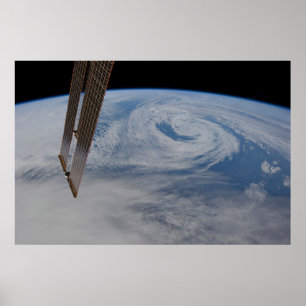 Ett medelatlantiskt lågtryckssystem. poster