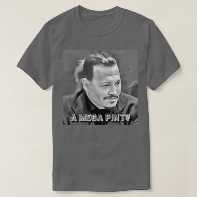 Ett Megapunktdjup T Shirt (Design framsida)