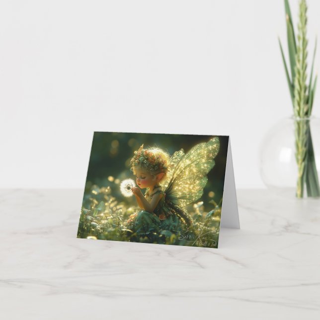 Ett mejerikort tack kort (Framsida)