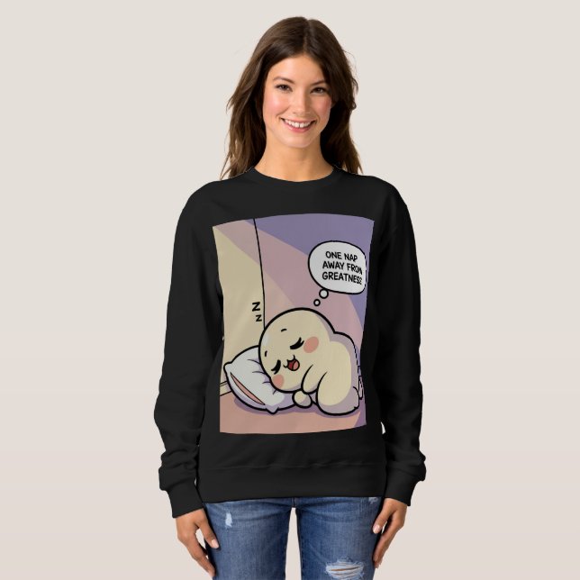 Ett mellanliggande från stor sötskjorta - en fin g t shirt (Hel framsida)