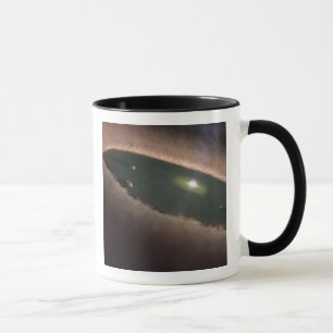 Ett mellanrum, i ett protoplanetary eller mugg