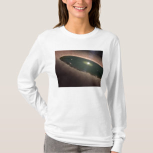 Ett mellanrum, i ett protoplanetary eller t shirt
