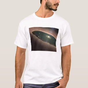 Ett mellanrum, i ett protoplanetary eller tee