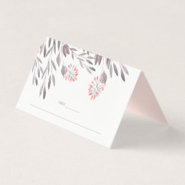 Ett Midsommarnattens Dream Bröllop-platskort Kort