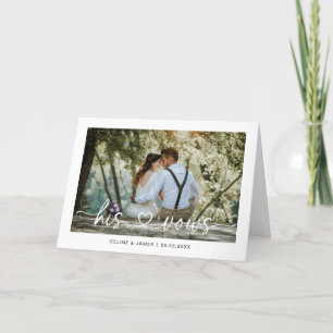 Ett minimalistiskt skript Kärlek sätter fingret på Kort