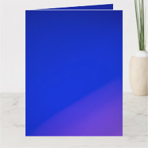 Ett minimalistiskt vykort med en gradientdesign