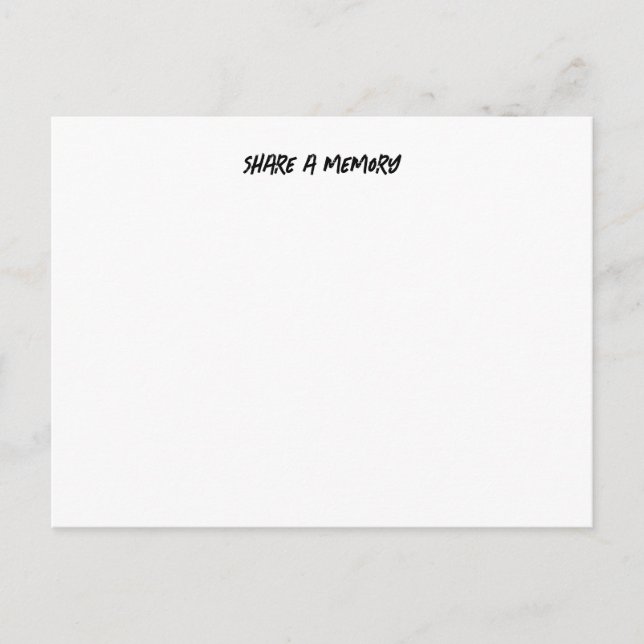  ett minneskort vykort (Framsida)