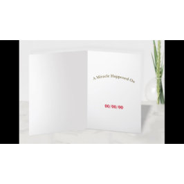 Ett Miracle inträffade på ANPASSNINGSBARNA DATE AA Kort