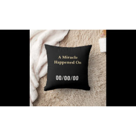 Ett Miracle inträffade på ANPASSNINGSBARNA DATE AA Kudde