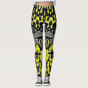 Ett modernt, dynamiskt "Ratti_Kreativ_Arts"-lag Leggings