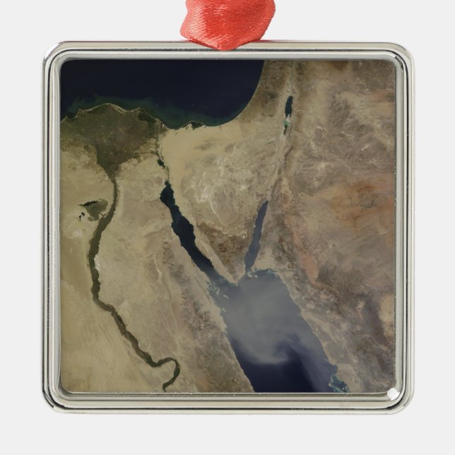 Ett moln av stafthum från Saudiarabien Julgransprydnad Metall (Framsidan)