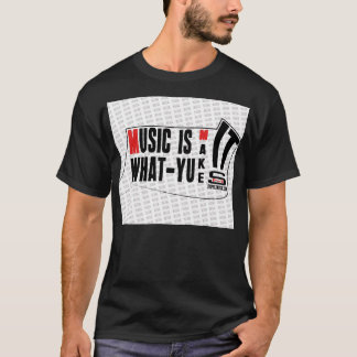 Ett mönster vid Syprez musik T-shirt