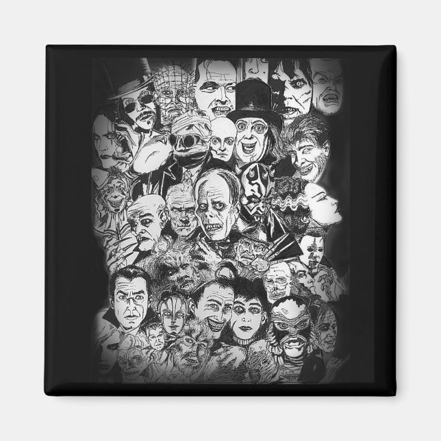 Ett Monsters liv åt mig Magnet (Framsidan)