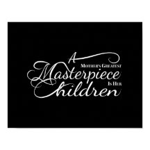 Ett Mor Underbarare mästerverk är hennes barn.