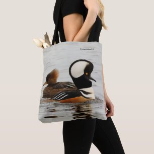 Ett möte med Hooded Mergansers Tygkasse