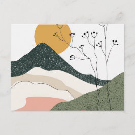 ETT MOUNTAIN RELOCATION POSTCARD HELG VYKORT