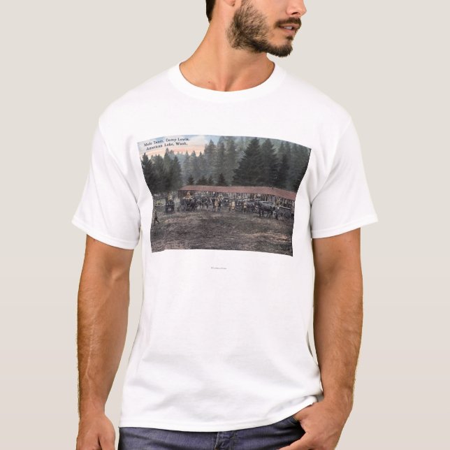 Ett Mulelag på lägret Lewis T-shirt (Framsida)