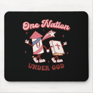 Ett Nation Under Gud Kristna 4 Juli Amerikanska G Musmatta