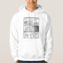 Ett nätt från storheten Hoodie-Funny Mysigt gåva