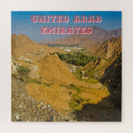 Ett nedslående ökenlandskap pussel