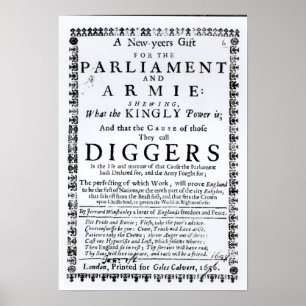 Ett nytt års gåva poster