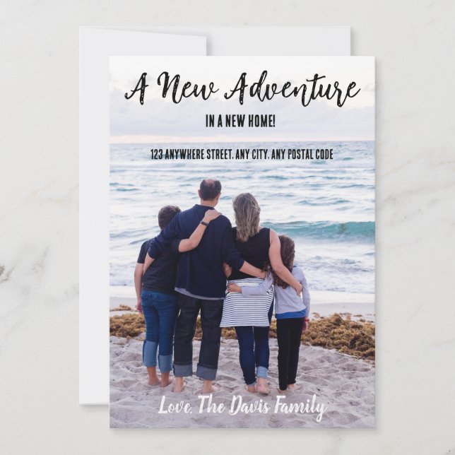 Ett nytt Äventyr! Meddelande (Framsida)