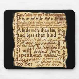 Ett nytt drama - Hamlet Mousepad Musmatta