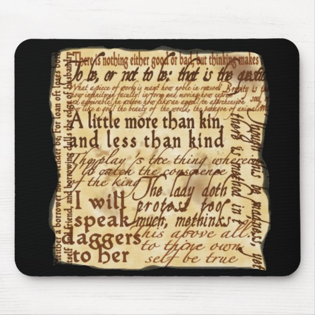 Ett nytt drama - Hamlet Mousepad Musmatta (Framsidan)