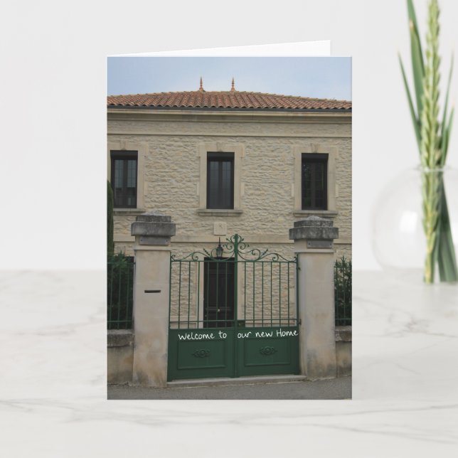 Ett nytt hemkort meddelande (Framsida)