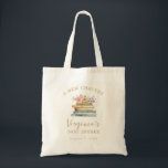 Ett nytt kapitel Bokar Baby Shower Tygkasse<br><div class="desc">Fira en ny början med "A New Chapter" Tote Bag, en snyggt och en praktisk keepy designad för både bok älskare och babyduschgäster. Med en vackert illustrerad skorsten av bokar som är sammanflätad med mjuka vilda blommor är den här tallriken en fin blandning av romantik och vintage charm. Den varaktiga...</div>