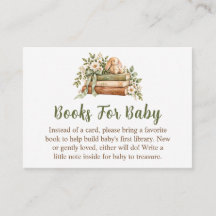 Ett Nytt Kapitel Börjar Baby Shower Böcker För Beb