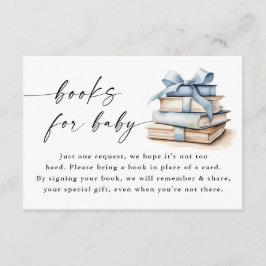 Ett Nytt Kapitel Börjar Baby Shower Böcker För Beb Tilläggskort